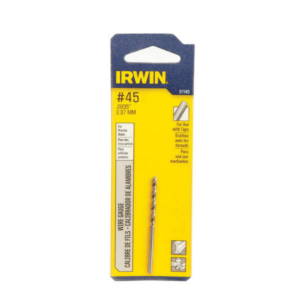 Irwin Bit Drill #45Wire Ga Cd 81145